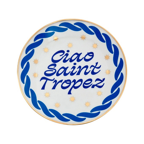 Блюдце Ciao Saint Tropez 15 см