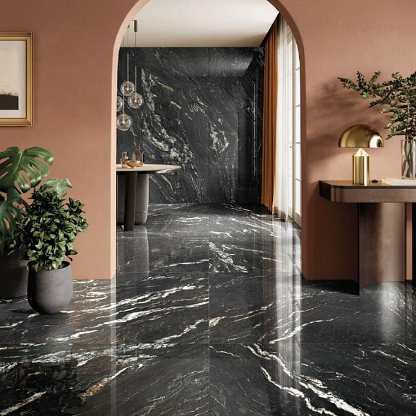 Керамогранит Panaria Ceramica Perpetual 60х120 Lux, Belvedere Dark, 9 мм