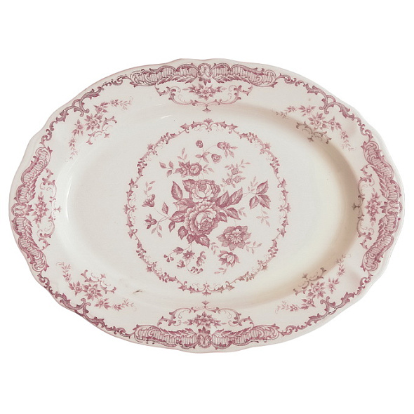Блюдо овальное Rose Pink 30,5 см