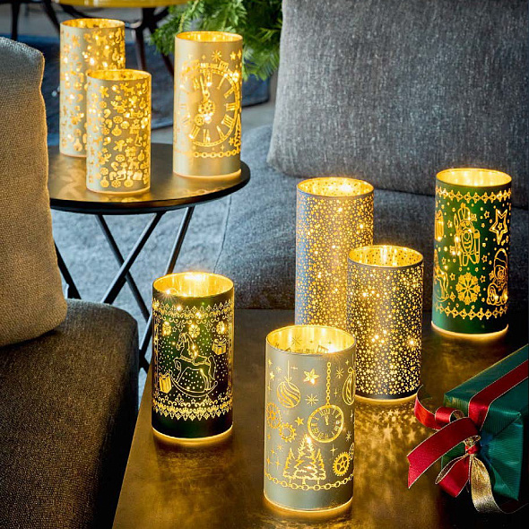 Фигурка с подсветкой Christmas Joyfull 20 см