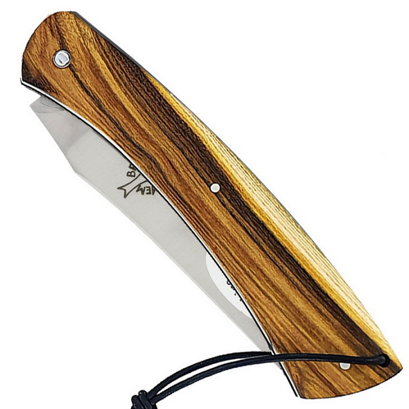 Нож карманный складывающийся Camembert 11 см, ручка - фисташковое дерево