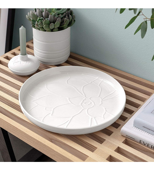 Поднос It's my home 34 см, белый