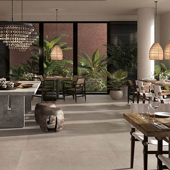 Керамогранит La Faenza Conkreta&Mukka 60х60, Light Grey, 10 мм