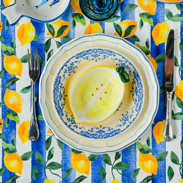 Салатник "Лимон" Lemon Garden 15х10 см