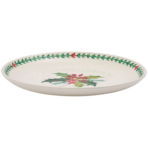 Тарелка столовая Botanic Garden Christmas Holly 27,5 см