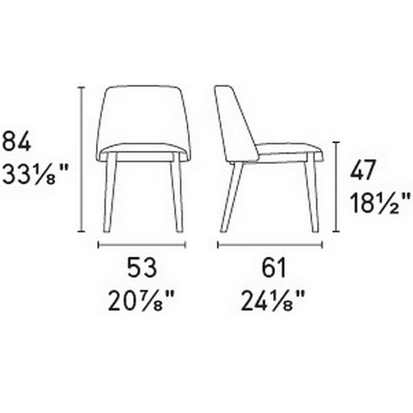 Стул Calligaris Adèl, Ecru