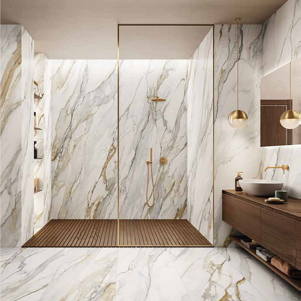 Керамогранит Panaria Ceramica Perpetual 60х120 Soft, Venato Gold, 9 мм
