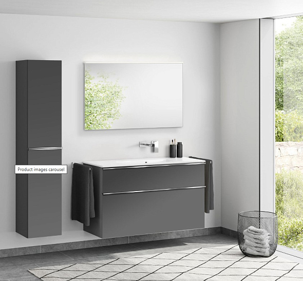Раковина Duravit ME by Starck 123х49 2336120060, подвесная, белая