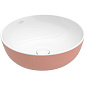 Раковина накладная Villeroy & Boch Artis 43х43 417943BCT0, из TitanCeram