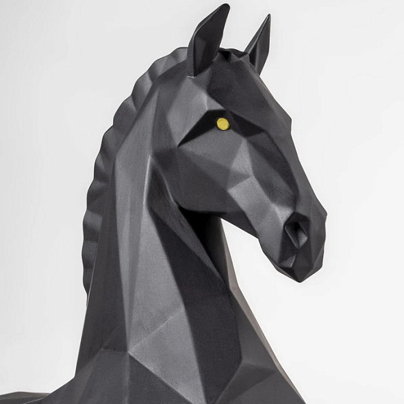 Статуэтка "Лошадь оригами" 41х50х14 см