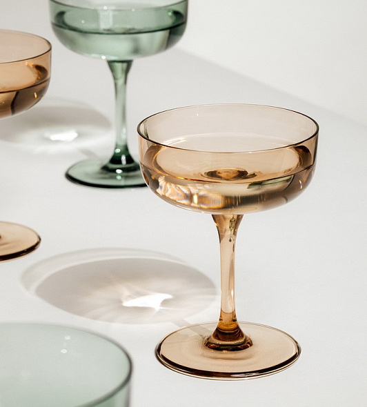 Набор бокалов для шампанского/десерта Like Clay 100 мл, 2 шт