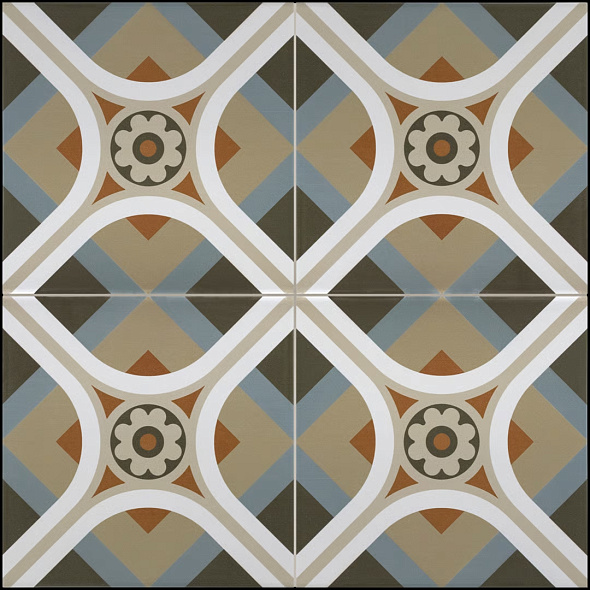 Керамогранит Equipe Rivoli 20х20, Cinque, 8,3 мм