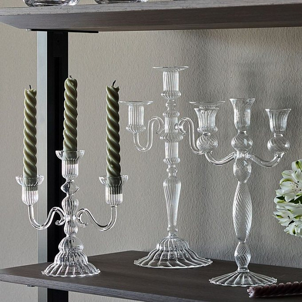 Канделябр на 3 свечи Galassia Classy 20 см