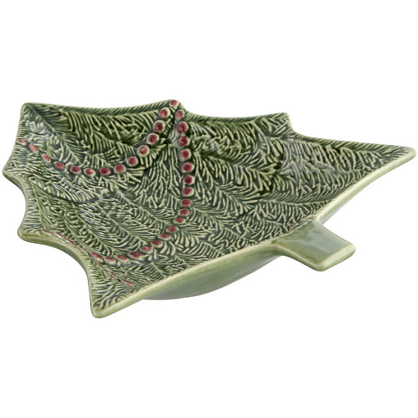 Блюдо большое "Елка" 27,5х23,5 см