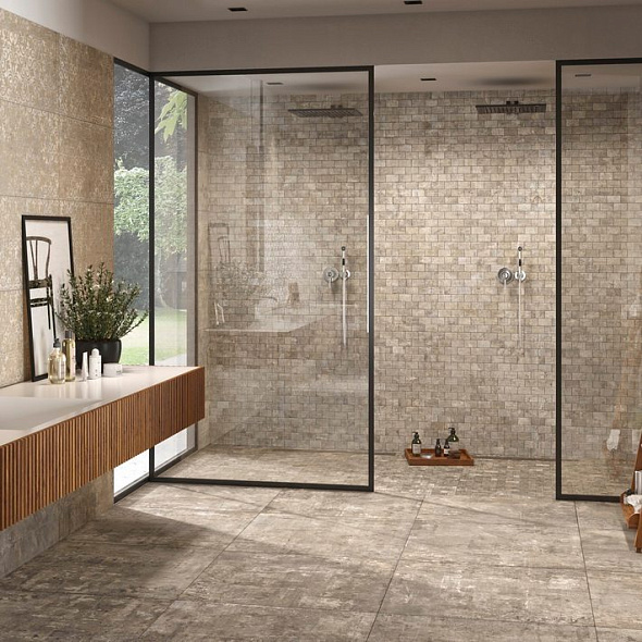 Керамогранит Rondine Murales 120х280 Lap, Beige, 6 мм
