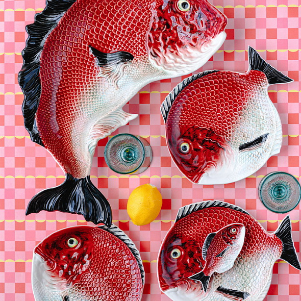 Тарелка столовая Peixes 27,5х24,5 см