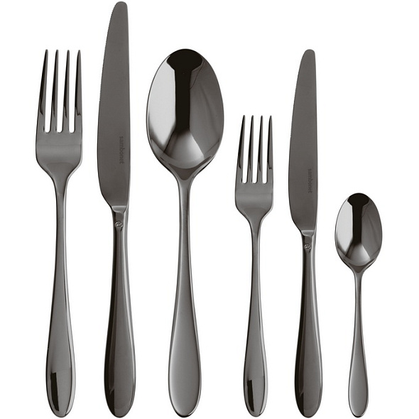 Набор столовых приборов Velvet 2Black, 36 предметов