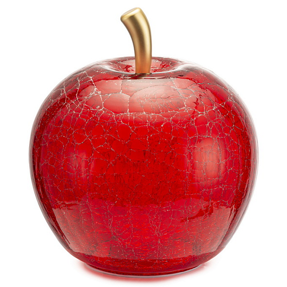 Фигурка "Яблоко" Lights in the night 22 см, красная