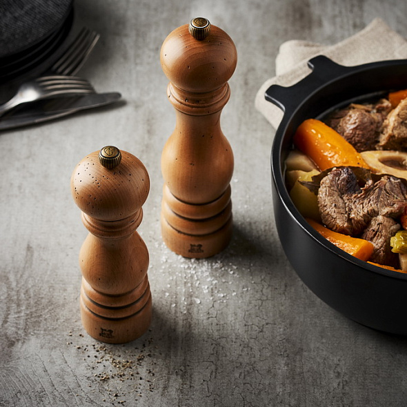 Мельница для перца Paris Antique 22 см, бежевая