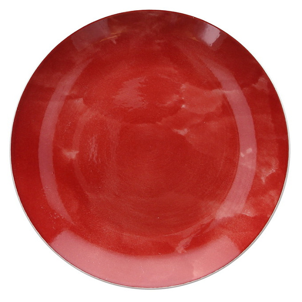 Тарелка салатная Sfera Colorplay Rosso 19 см