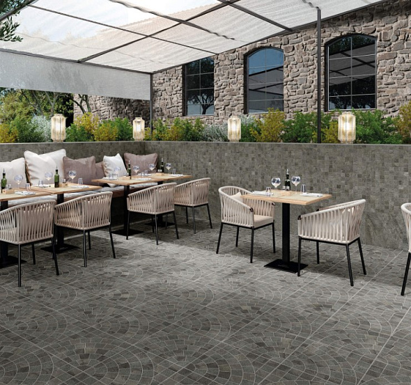 Керамогранит Coliseum Sanremo 45х45 Naturale, Pavone, 8 мм