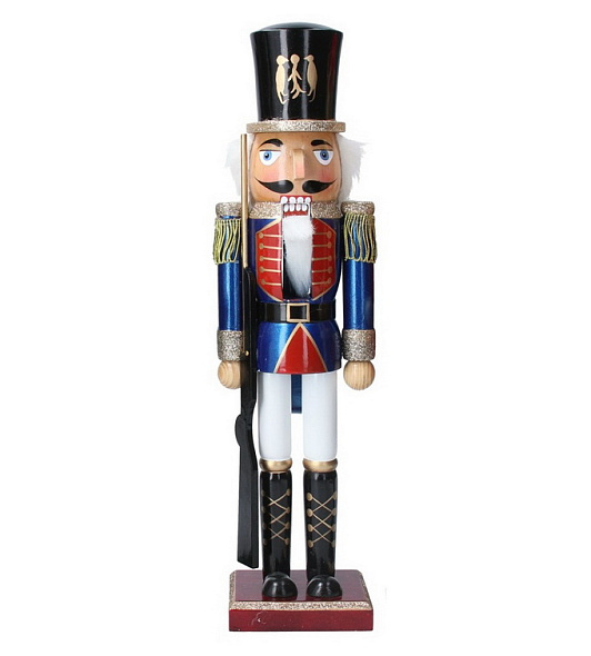 Фигурка "Щелкунчик с ружьем" 37 см