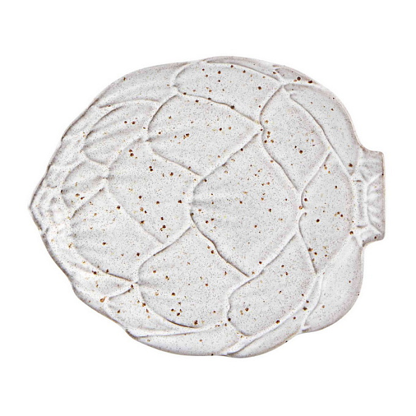 Тарелка для хлеба Alcachofra White 17,5х14,8 см