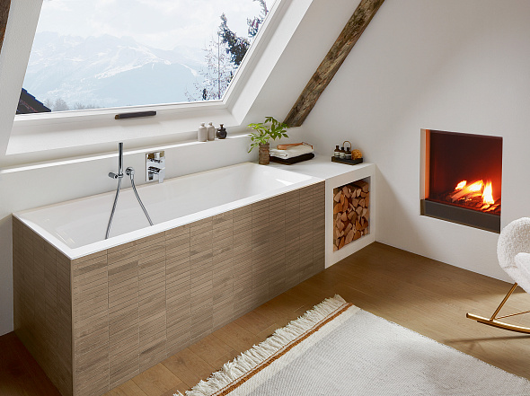 Ванна квариловая Villeroy & Boch Subway 3.0 170х75 SilentFlow, UBQ170SBW2TDV-01, белая