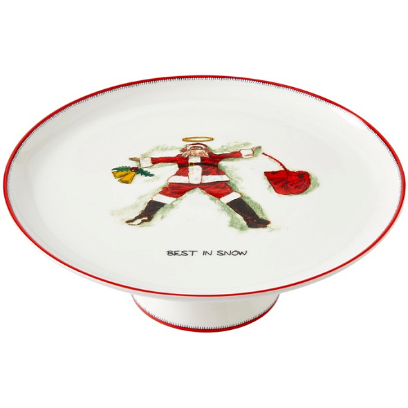Блюдо для торта на ножке Best in Snow 27,2 см