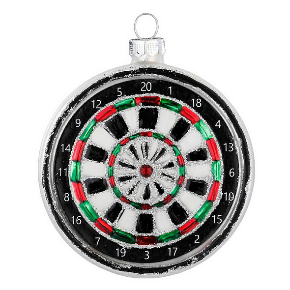 Елочная игрушка "Дартс" 8 см