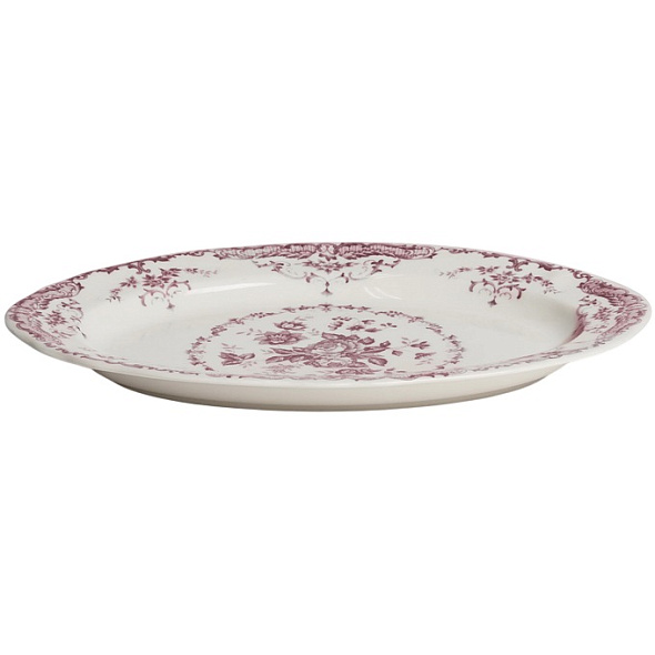 Блюдо овальное Rose Violet 30,5 см