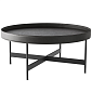 Стол журнальный Calligaris Arena 72х72, Black