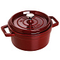 Кокот круглый La Cocotte 26 см / 5,2 л, гранатовый