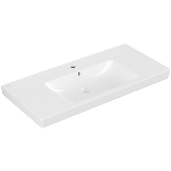 Раковина подвесная Villeroy & Boch Subway 2.0 100х47, CeramicPlus, 7175A0R1