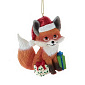 Игрушка на елку "Лиса" 7,6 см
