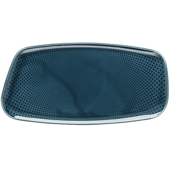 Блюдо Junto Ocean Blue 30х15 см