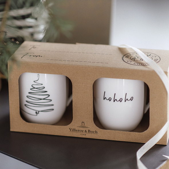 Набор кружек Statement "Елка" 340 мл, 2 шт