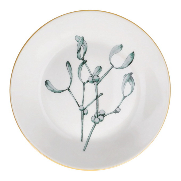 Тарелка салатная Atollo Bloom 19 см