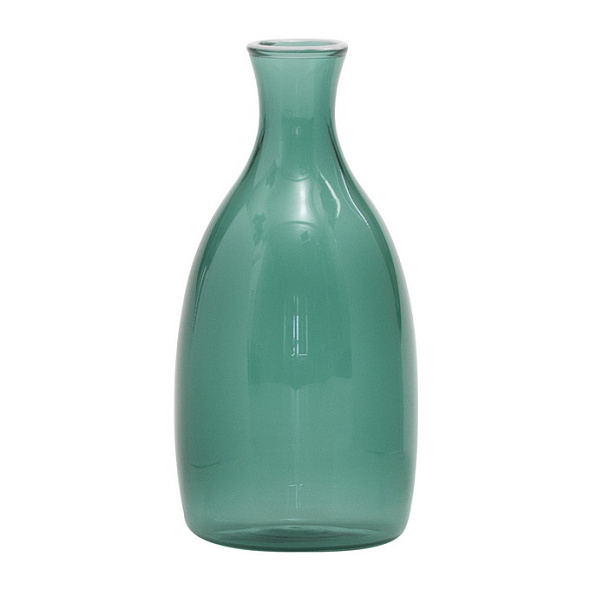 Ваза Un Fiore 15 см, зеленая