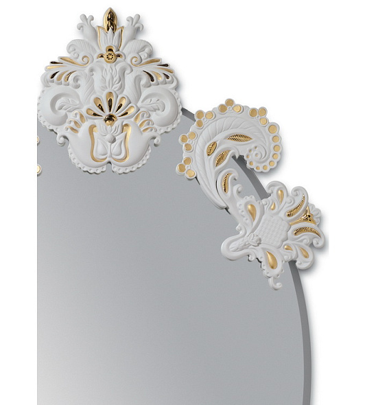 Зеркало овальное Lladro без рамы 92х53х3 см