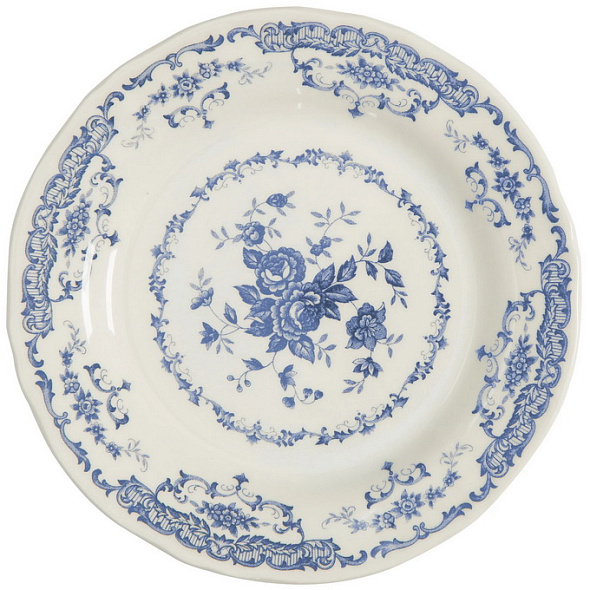 Тарелка столовая Rose Blue 26 см