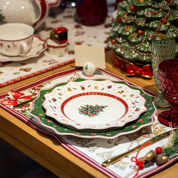 Тарелка салатная Toy’s Delight 24 см, белая