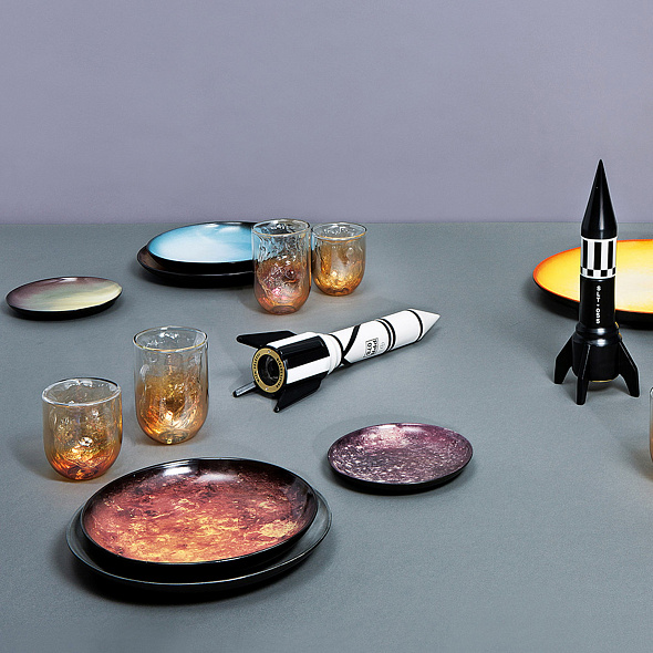 Тарелка столовая "Венера" Cosmic Diner 26 см