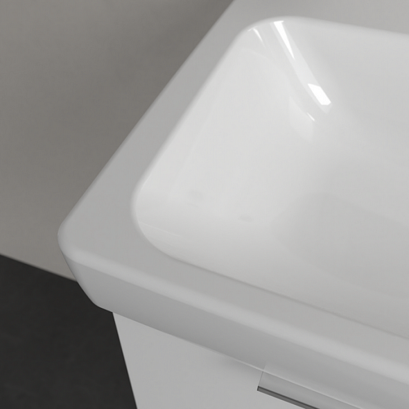 Раковина встраиваемая Villeroy & Boch Architectura 60х45, CeramicPlus, 4A8762R1, белая