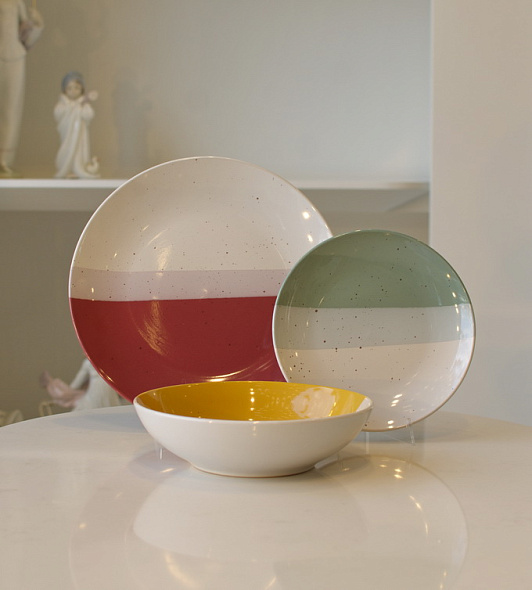 Набор посуды на 6 персон Louise Layers, 18 предметов