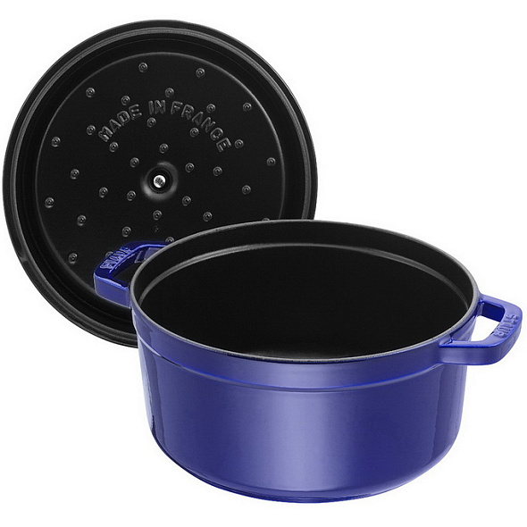 Кокот круглый La Cocotte 26 см / 5,2 л, темно-синий