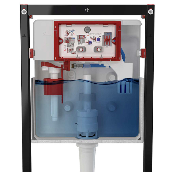 Инсталляция Alca AM101/1120, для унитазов, с дозатором для таблеток