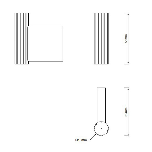 Крючок Decor Walther Of.Line 0670195, Aqua