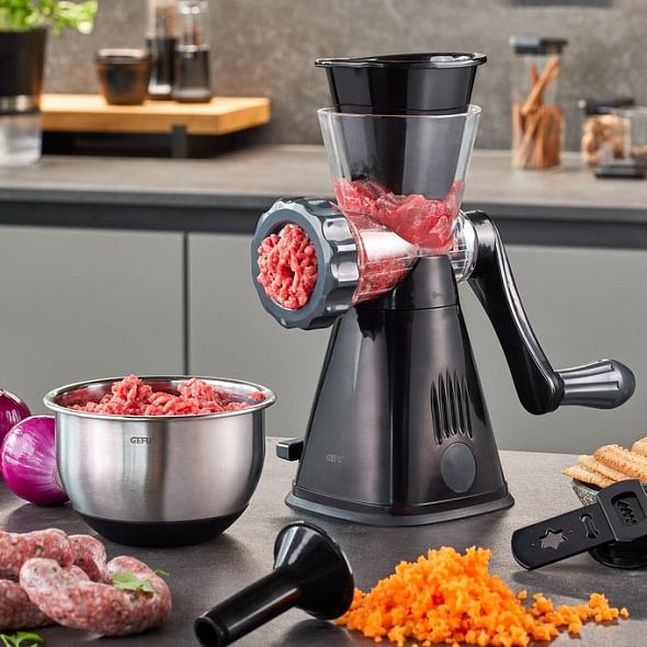 Мясорубка ручная Metto 20х12 см