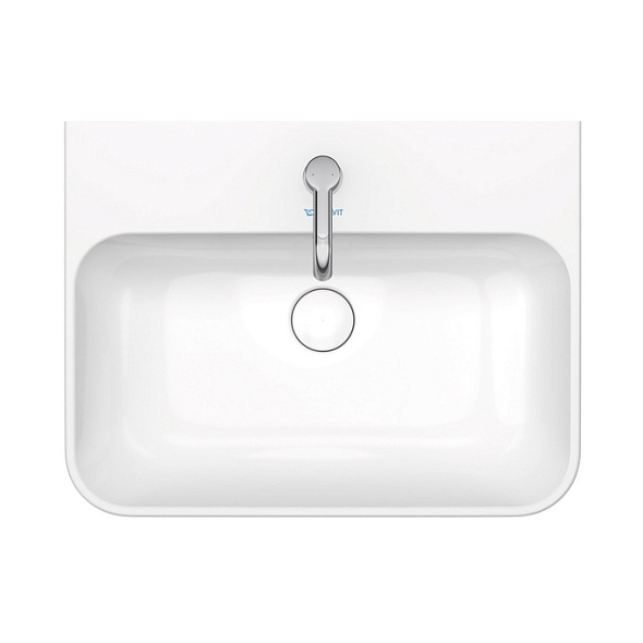 Раковина Duravit Happy D.2 Plus 60х46 2360600000, накладная, белая